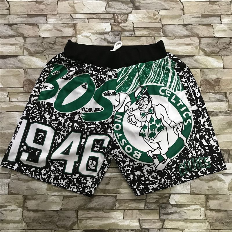 Men NBA Boston Celtics Shorts 2021618